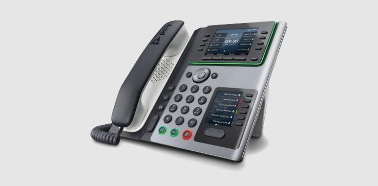 Poly Edge E400 Series office phone Poly Edge E400 Series office phone