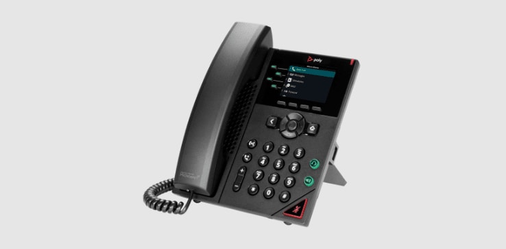 Poly VVX 250 desk phone with handset Poly VVX 250 desk phone with handset
